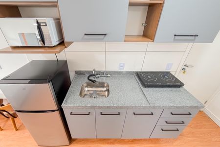 Studio para alugar com 26m², 1 quarto e sem vagaCozinha