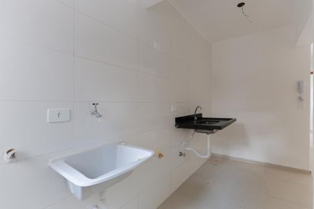 Apartamento à venda com 44m², 2 quartos e 1 vagaCozinha e área de serviço