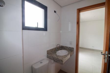 Banheiro de kitnet/studio à venda com 1 quarto, 40m² em Vila Congonhas, São Paulo