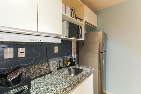 Sala/Cozinha de apartamento para alugar com 2 quartos, 45m² em Brás, São Paulo