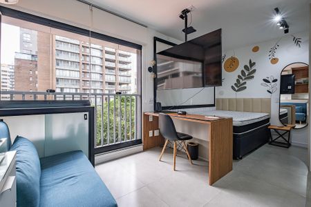 Studio de kitnet/studio para alugar com 1 quarto, 23m² em Pinheiros, São Paulo