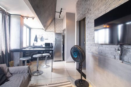 Sala de kitnet/studio à venda com 2 quartos, 58m² em Santa Cecilia, São Paulo