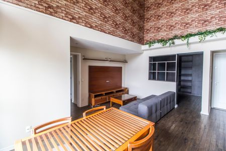 Sala  de apartamento à venda com 3 quartos, 106m² em Residencial Tambore Iii, Santana de Parnaíba