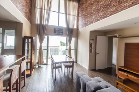 Sala  de apartamento à venda com 3 quartos, 106m² em Residencial Tambore Iii, Santana de Parnaíba