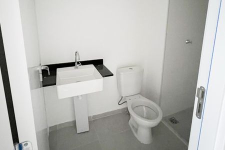 Studio para alugar com 25m², 1 quarto e sem vaga Studio para alugar com 25m², 1 quarto e sem vagaBanheiro