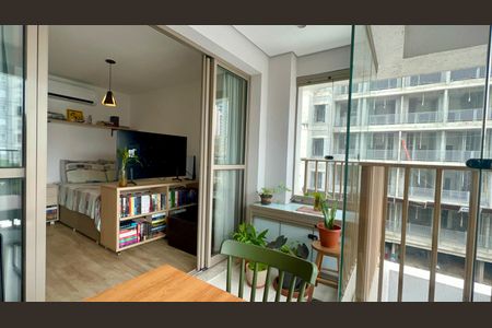 Apartamento para alugar com 29m², 1 quarto e sem vaga Apartamento para alugar com 29m², 1 quarto e sem vagaVaranda