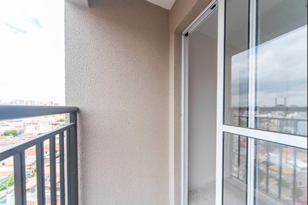 Varanda da Sala de apartamento à venda com 2 quartos, 48m² em Campestre, Santo André