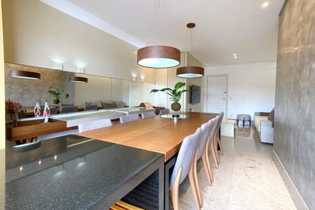 Sala de Jantar de apartamento à venda com 3 quartos, 114m² em Nova Suíça, Belo Horizonte