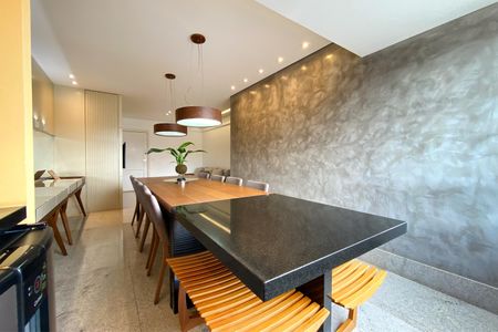 Sala de Jantar de apartamento à venda com 3 quartos, 114m² em Nova Suíça, Belo Horizonte