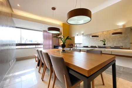 Sala de Jantar de apartamento à venda com 3 quartos, 114m² em Nova Suíça, Belo Horizonte