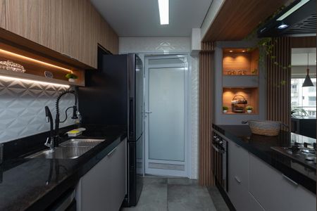 Apartamento à venda com 105m², 2 quartos e 2 vagasCozinha Americana