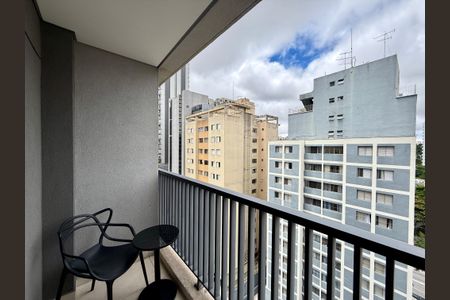 Studio para alugar com 22m², 0 quarto e sem vaga Studio para alugar com 22m², 0 quarto e sem vagaSacada