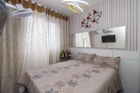 Quarto 1 de apartamento para alugar com 2 quartos, 50m² em Letícia, Belo Horizonte