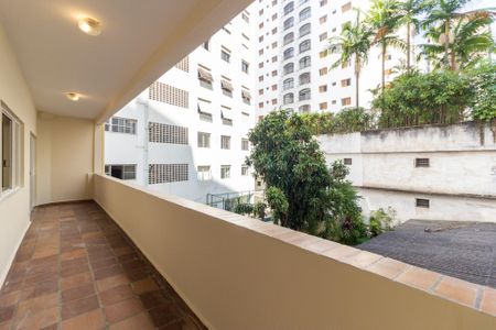 Vista/Varanda de apartamento para alugar com 3 quartos, 124m² em Paraíso, São Paulo