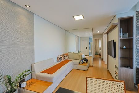 Sala de apartamento à venda com 3 quartos, 72m² em Castelo, Belo Horizonte