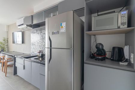 Studio para alugar com 25m², 1 quarto e sem vagaCozinha