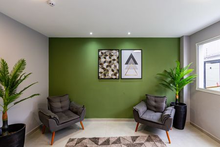 Studio à venda com 35m², 1 quarto e sem vaga Studio à venda com 35m², 1 quarto e sem vagaÁrea comum - Hall