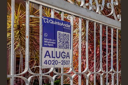 Casa para alugar com 120m², 2 quartos e 1 vagaPlaca Instalada na Fachada