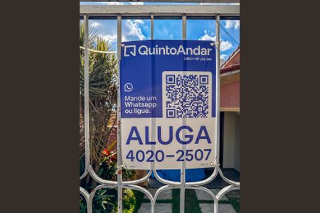 Casa para alugar com 120m², 2 quartos e 1 vagaPlaca Instalada na Fachada