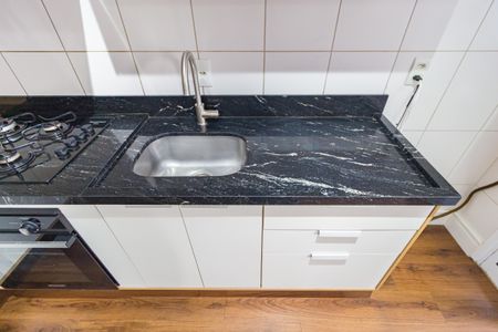 Apartamento para alugar com 33m², 1 quarto e sem vagaDetalhe - Cozinha