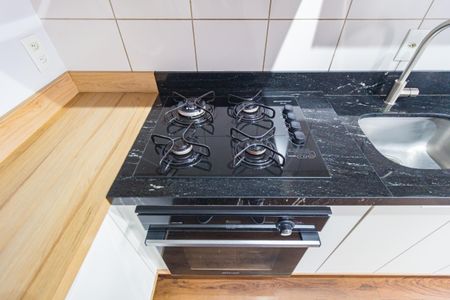 Apartamento para alugar com 33m², 1 quarto e sem vagaDetalhe - Cozinha