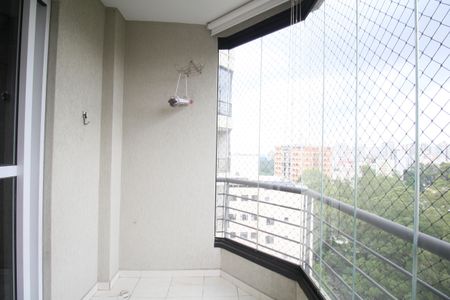 Varanda Sala de apartamento à venda com 2 quartos, 72m² em Paraíso do Morumbi, São Paulo