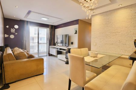 Apartamento à venda com 76m², 3 quartos e 2 vagasSala