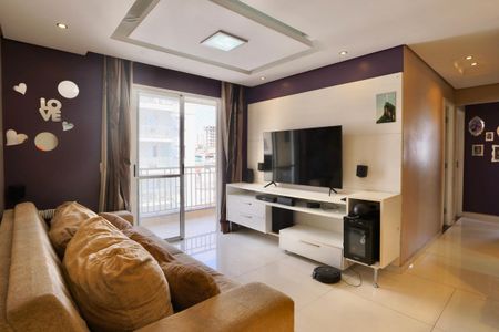 Sala de apartamento à venda com 3 quartos, 76m² em Vila Invernada, São Paulo