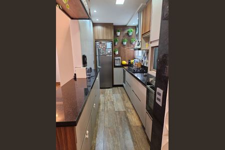 Cozinha de apartamento à venda com 3 quartos, 95m² em Engordadouro, Jundiaí