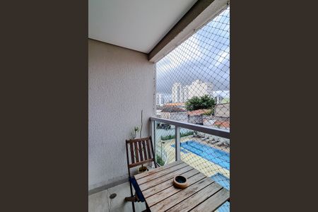 Varanda da Sala de apartamento para alugar com 2 quartos, 54m² em Lapa, São Paulo
