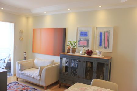 Sala  de apartamento à venda com 2 quartos, 78m² em Gopouva, Guarulhos