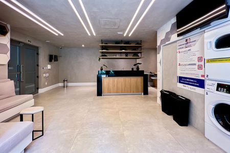 Apartamento para alugar com 30m², 1 quarto e sem vagaLavanderia