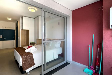 Apartamento para alugar com 30m², 1 quarto e sem vagaVaranda