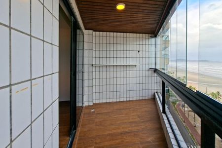 Sacada  de apartamento para alugar com 3 quartos, 120m² em Guilhermina, Praia Grande