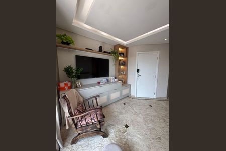 Sala  de apartamento à venda com 1 quarto, 90m² em Jardim dos Camargos, Barueri