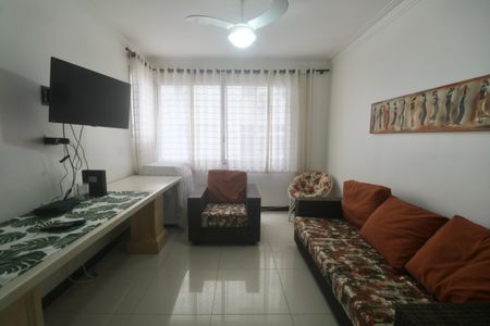 Sala de apartamento para alugar com 3 quartos, 137m² em Jardim Sao Miguel, Guarujá