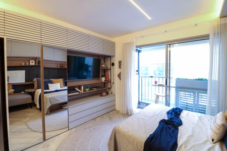 Studio de kitnet/studio para alugar com 1 quarto, 24m² em Vila Cordeiro, São Paulo