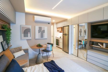 Studio de kitnet/studio para alugar com 1 quarto, 24m² em Vila Cordeiro, São Paulo