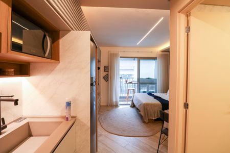 Studio de kitnet/studio para alugar com 1 quarto, 24m² em Vila Cordeiro, São Paulo