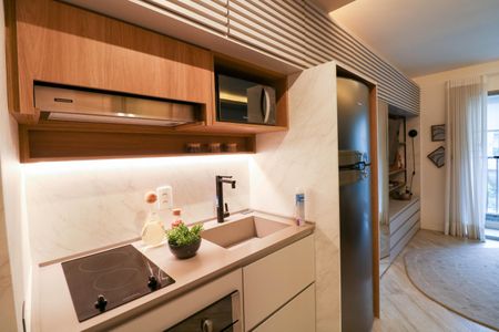 Studio de kitnet/studio para alugar com 1 quarto, 24m² em Vila Cordeiro, São Paulo