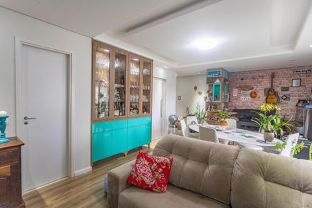 Sala  de apartamento à venda com 3 quartos, 114m² em Centro, Diadema