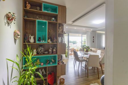 Sala  de apartamento à venda com 3 quartos, 114m² em Centro, Diadema