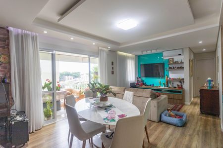 Sala  de apartamento à venda com 3 quartos, 114m² em Centro, Diadema