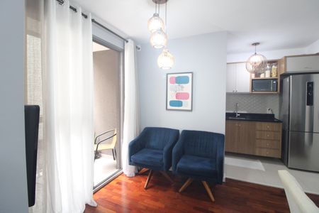 Sala de apartamento para alugar com 2 quartos, 46m² em Jardim Marajoara, São Paulo