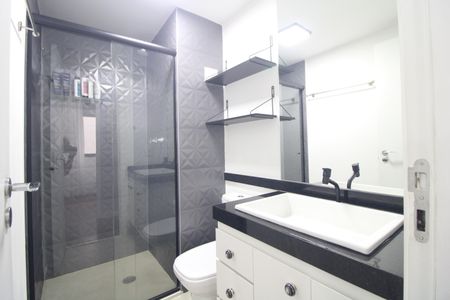 Banheiro de apartamento para alugar com 2 quartos, 46m² em Jardim Marajoara, São Paulo