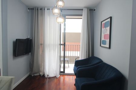 Sala de apartamento para alugar com 2 quartos, 46m² em Jardim Marajoara, São Paulo