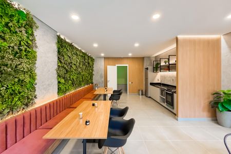 Apartamento para alugar com 34m², 1 quarto e sem vagaSalão de Festas