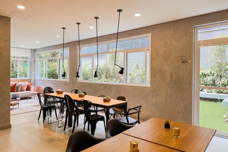 Apartamento para alugar com 34m², 1 quarto e sem vagaSalão de Festas