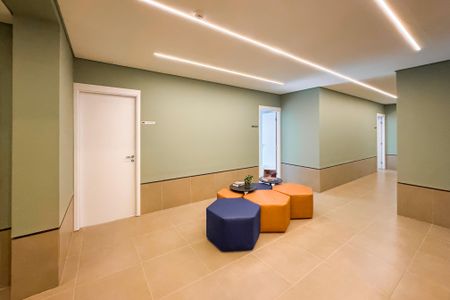 Apartamento para alugar com 34m², 1 quarto e sem vagaHall Social