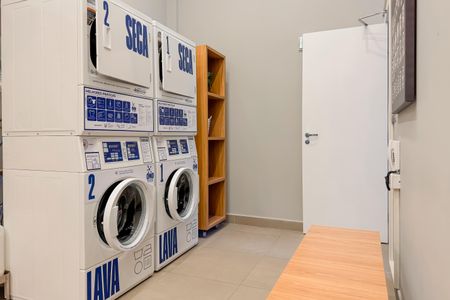 Apartamento para alugar com 34m², 1 quarto e sem vagaLavanderia